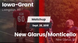 Matchup: Iowa-Grant vs. New Glarus/Monticello  2018