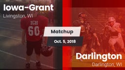 Matchup: Iowa-Grant vs. Darlington  2018