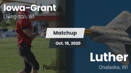 Matchup: Iowa-Grant vs. Luther  2020