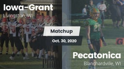 Matchup: Iowa-Grant vs. Pecatonica  2020