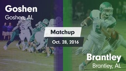 Matchup: Goshen vs. Brantley  2016