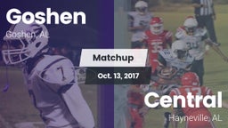 Matchup: Goshen vs. Central  2017