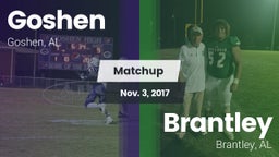 Matchup: Goshen vs. Brantley  2017