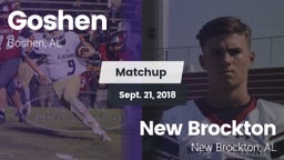 Matchup: Goshen vs. New Brockton  2018