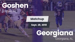 Matchup: Goshen vs. Georgiana  2018