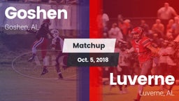 Matchup: Goshen vs. Luverne  2018