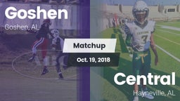 Matchup: Goshen vs. Central  2018