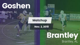 Matchup: Goshen vs. Brantley  2018