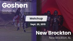 Matchup: Goshen vs. New Brockton  2019