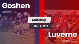 Matchup: Goshen vs. Luverne  2019