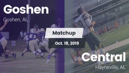 Matchup: Goshen vs. Central  2019