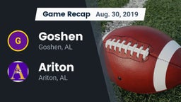 Recap: Goshen  vs. Ariton  2019