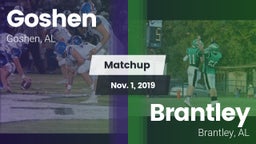 Matchup: Goshen vs. Brantley  2019