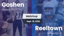 Matchup: Goshen vs. Reeltown  2020