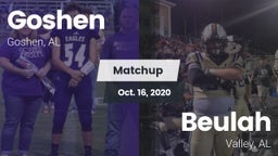 Matchup: Goshen vs. Beulah  2020