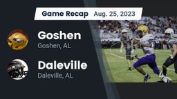 Recap: Goshen  vs. Daleville  2023