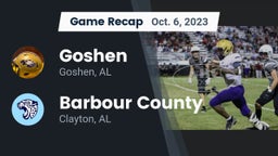 Recap: Goshen  vs. Barbour County  2023
