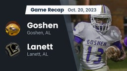 Recap: Goshen  vs. Lanett  2023