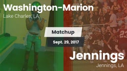 Matchup: Washington-Marion vs. Jennings  2017