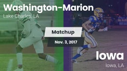Matchup: Washington-Marion vs. Iowa  2017