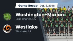 Recap: Washington-Marion  vs. Westlake  2018