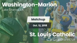 Matchup: Washington-Marion vs. St. Louis Catholic  2018