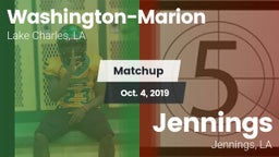 Matchup: Washington-Marion vs. Jennings  2019