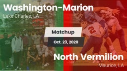 Matchup: Washington-Marion vs. North Vermilion  2020