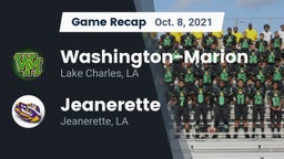 Recap: Washington-Marion  vs. Jeanerette  2021
