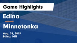 Edina  vs Minnetonka  Game Highlights - Aug. 31, 2019