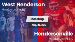 Matchup: West Henderson vs. Hendersonville  2017