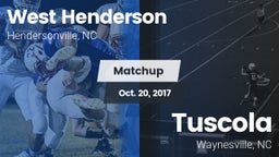 Matchup: West Henderson vs.  Tuscola  2017