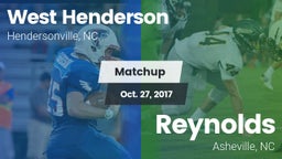 Matchup: West Henderson vs. Reynolds  2017