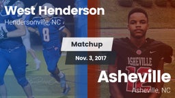 Matchup: West Henderson vs. Asheville  2017