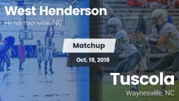 Matchup: West Henderson vs.  Tuscola  2018
