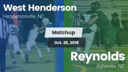 Matchup: West Henderson vs. Reynolds  2018