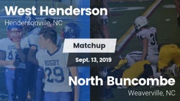 Matchup: West Henderson vs. North Buncombe  2019