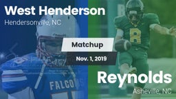 Matchup: West Henderson vs. Reynolds  2019