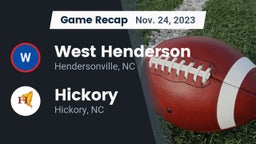 Recap: West Henderson  vs. Hickory  2023
