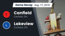 Recap: Canfield  vs. Lakeview  2018