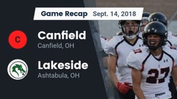 Recap: Canfield  vs. Lakeside  2018