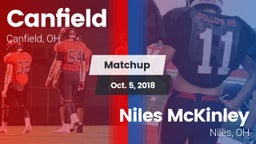 Matchup: Canfield vs. Niles McKinley  2018