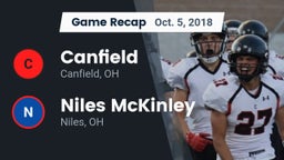 Recap: Canfield  vs. Niles McKinley  2018