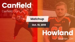 Matchup: Canfield vs. Howland  2018