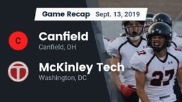 Recap: Canfield  vs. McKinley Tech  2019