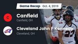 Recap: Canfield  vs. Cleveland John F Kennedy  2019