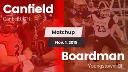 Matchup: Canfield vs. Boardman  2019