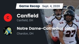 Recap: Canfield  vs. Notre Dame-Cathedral Latin  2020