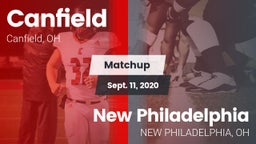 Matchup: Canfield vs. New Philadelphia  2020