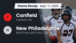 Recap: Canfield  vs. New Philadelphia  2020